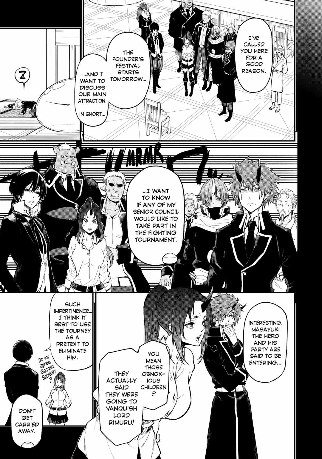 Tensei Shitara Slime Datta Ken, Chapter 111 image 01